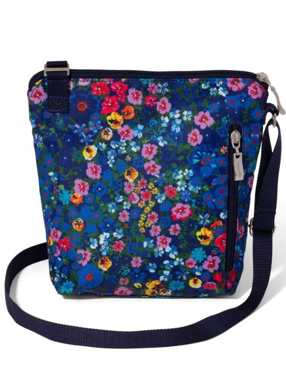 Baggallini Flower Market Pocket Crossbody With RFID/NWT - Picture 3 of 16